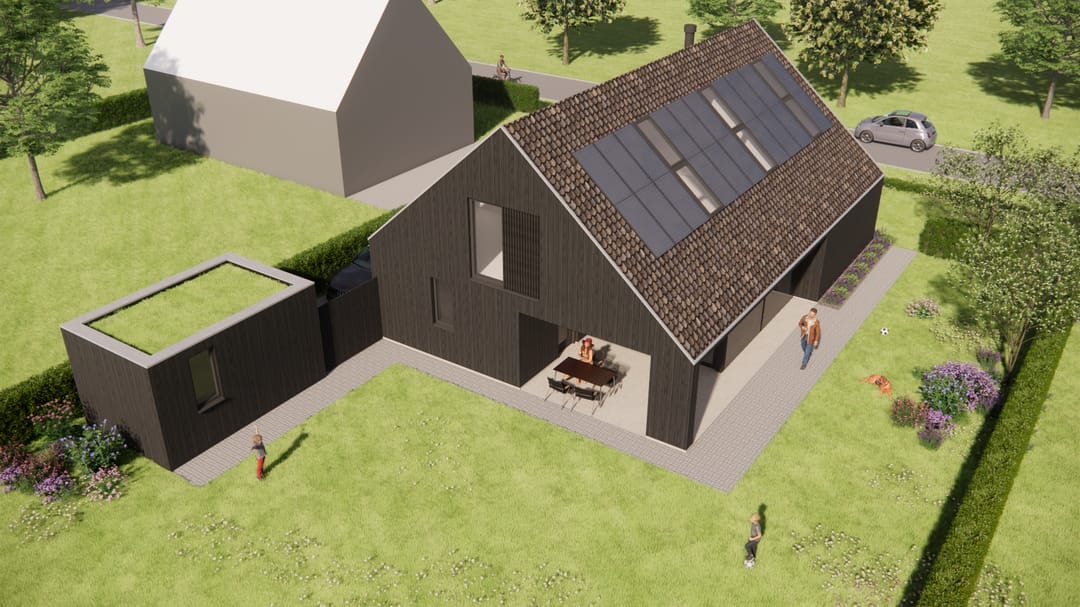 Foto 2 van Vrijstaand Schuurwoning Kavel 3 (Bouwnr. -)