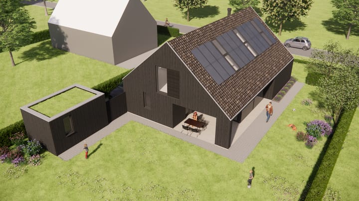 Foto 2 van Vrijstaand Schuurwoning (Bouwnr. 2)