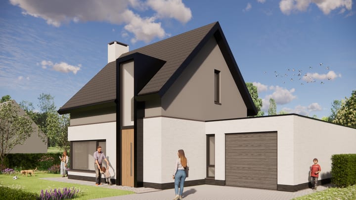 Foto 4 van Vrijstaand Modern Zadeldak (Bouwnr. 3)