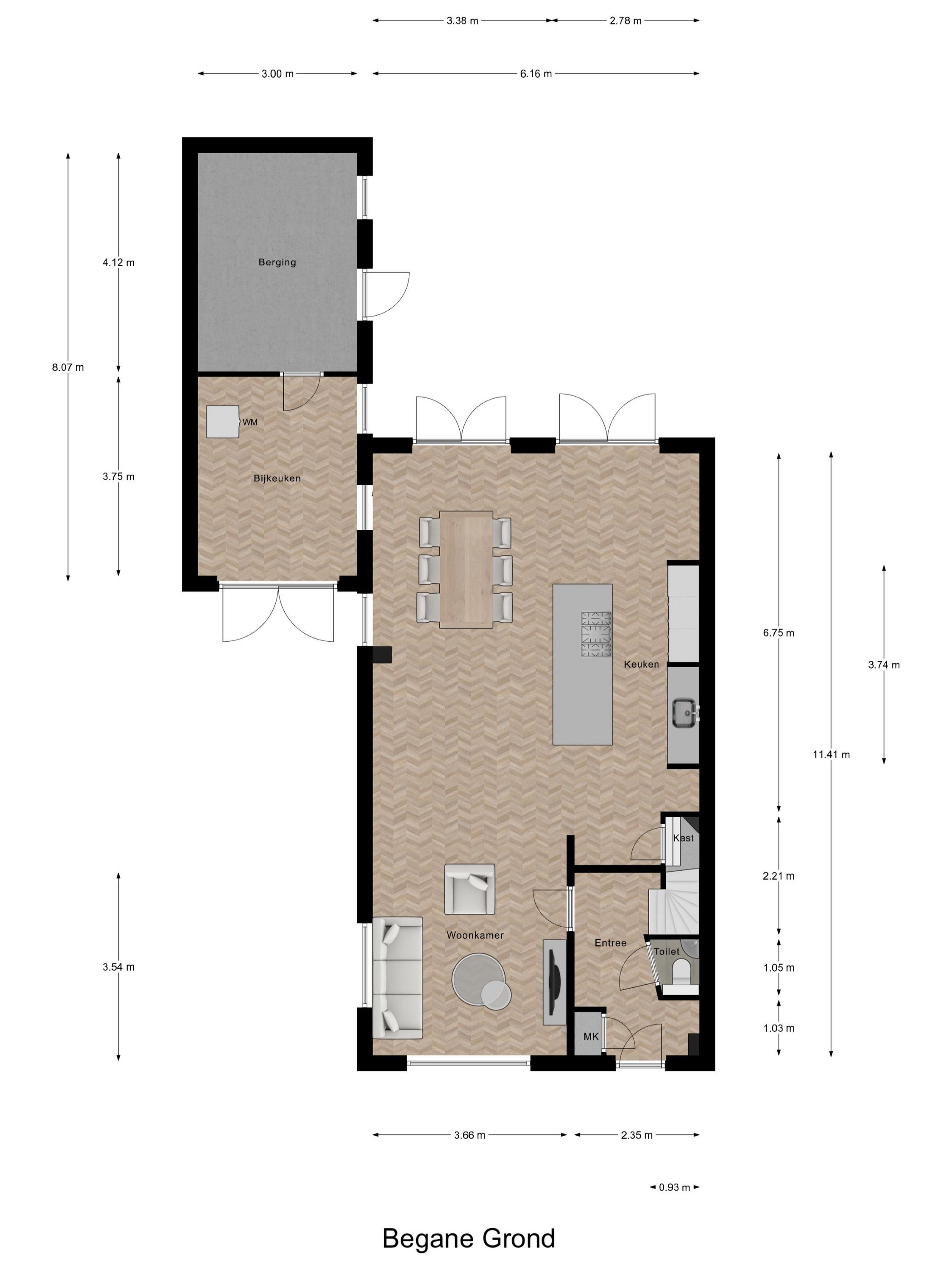 Modernized semi-detached home with solar panels in popular Goes neighborhood — 33