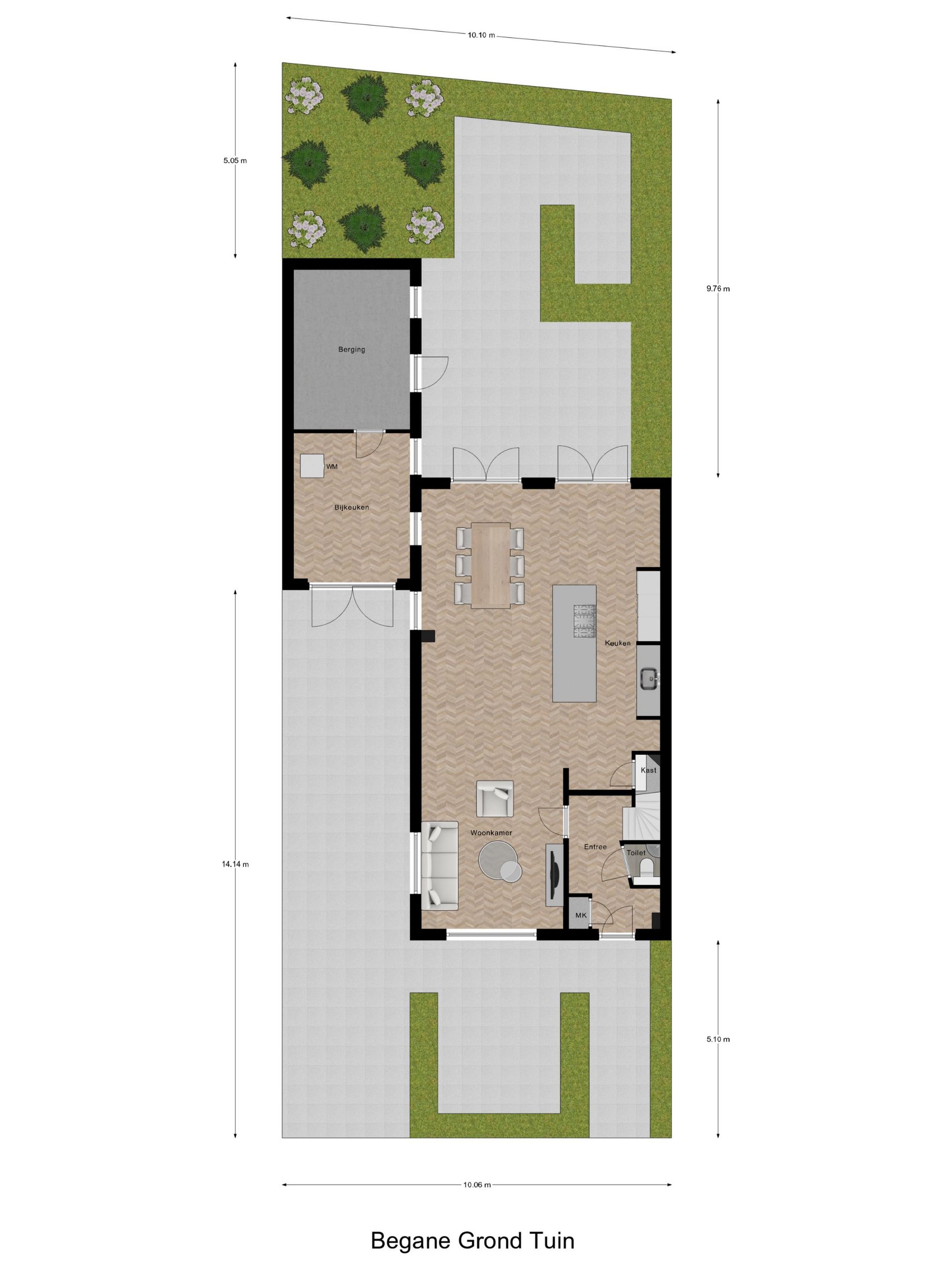 Modernized semi-detached home with solar panels in popular Goes neighborhood — 36
