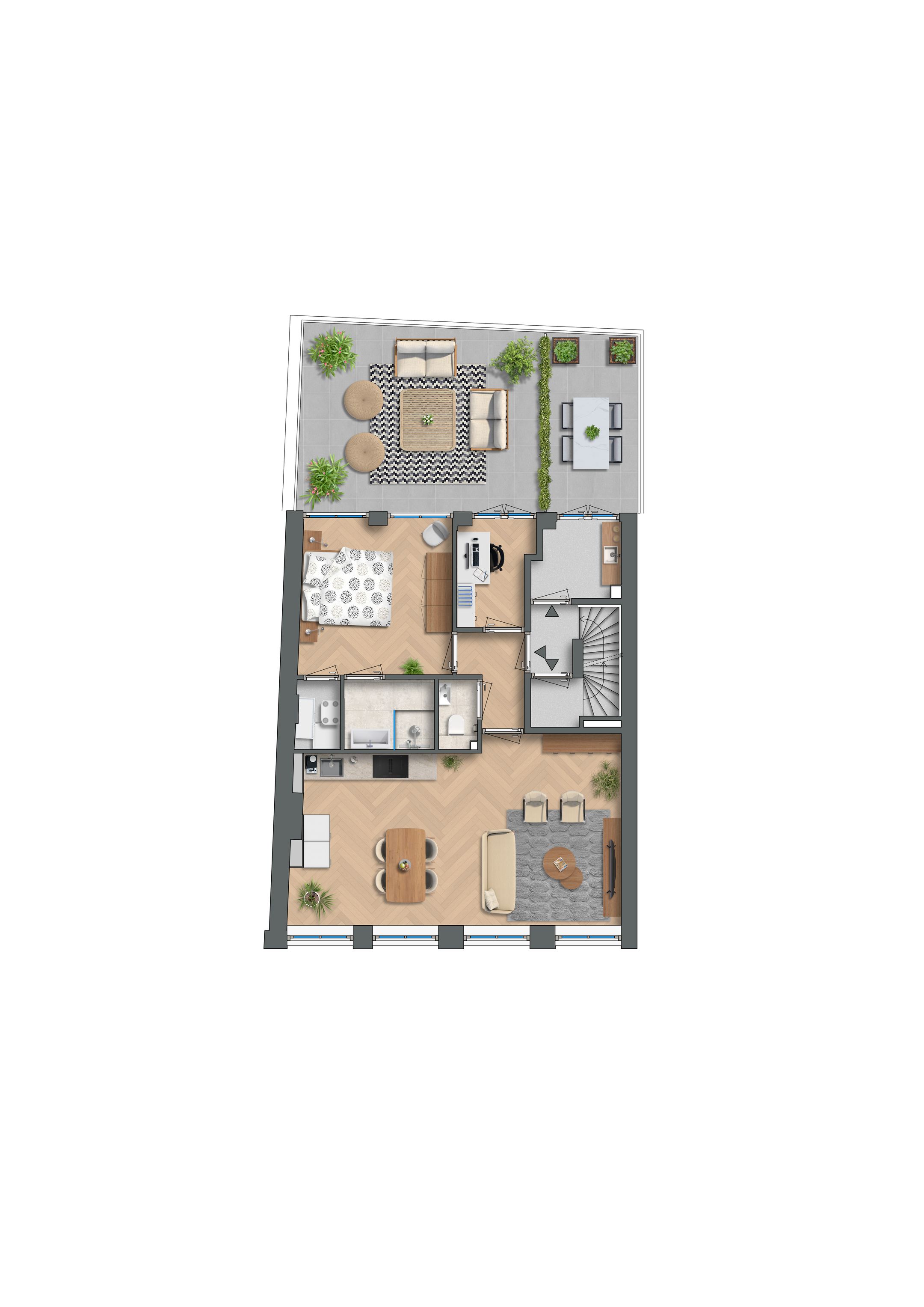 Foto 6 van Muntstraat 3-A