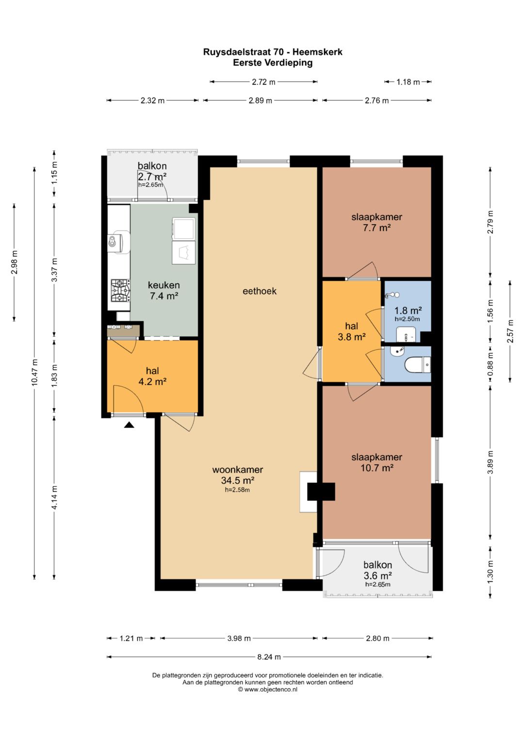 Foto 25 van Ruysdaelstraat 70