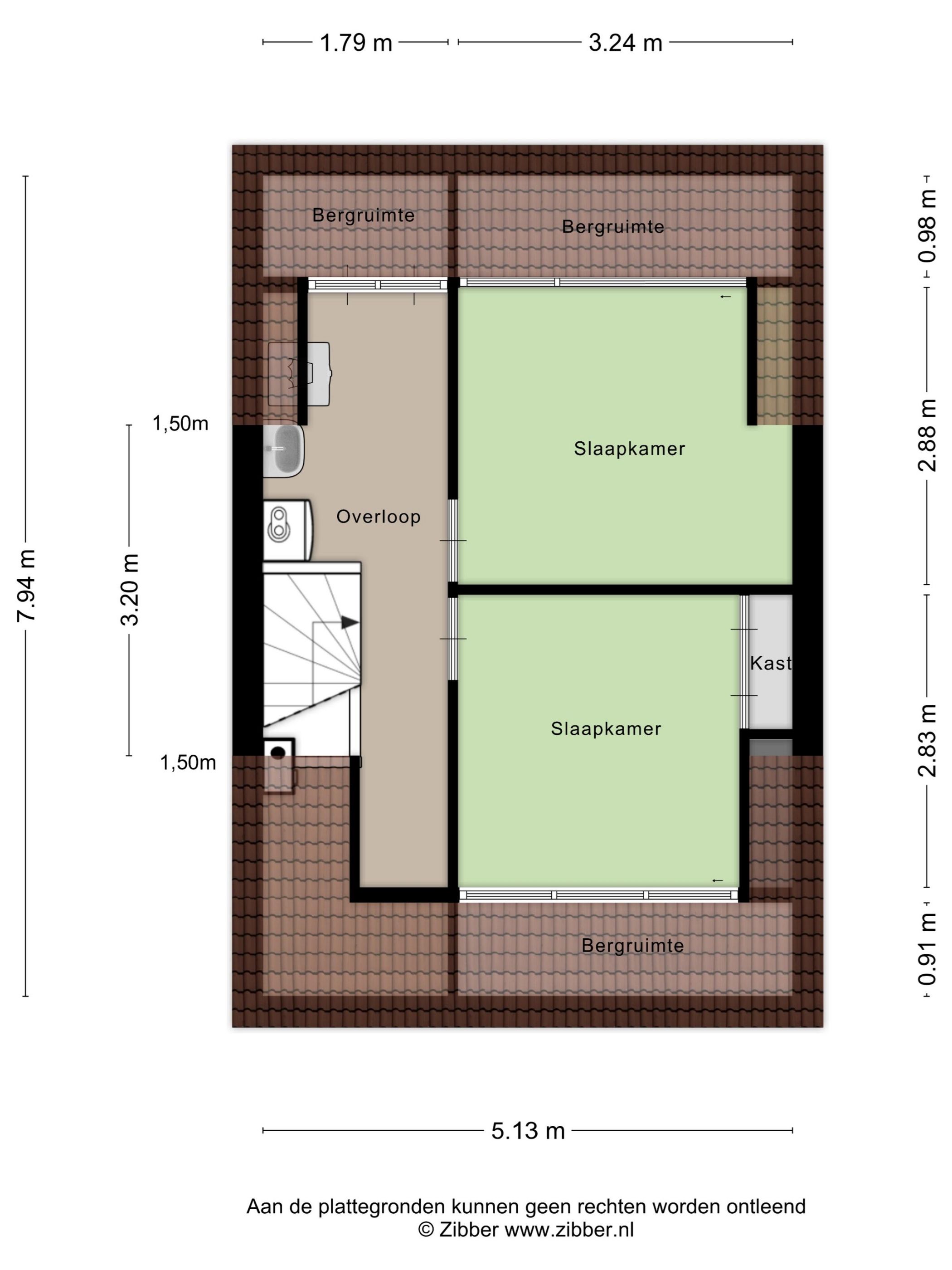 Spacious Extended Terraced Home with Five Bedrooms in Amersfoort Nieuwland — 36