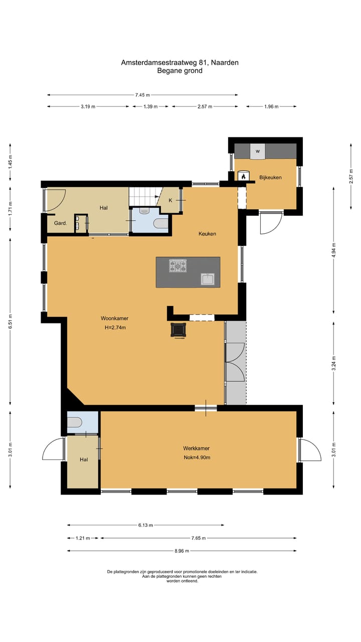 Vrijstaande woning te koop: Amsterdamsestraatweg 81, Naarden