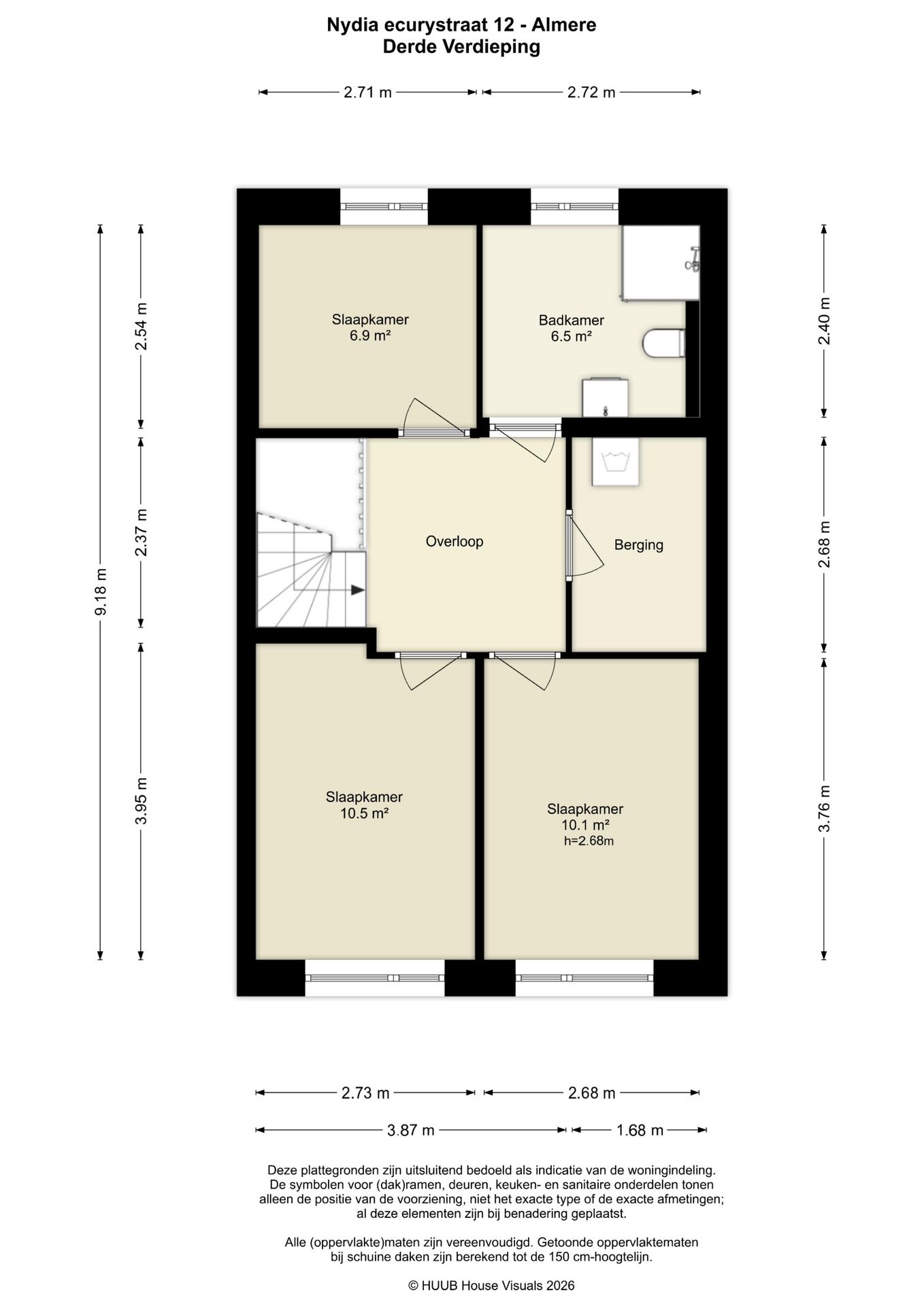 Foto 80 van Nydia Ecurystraat 12