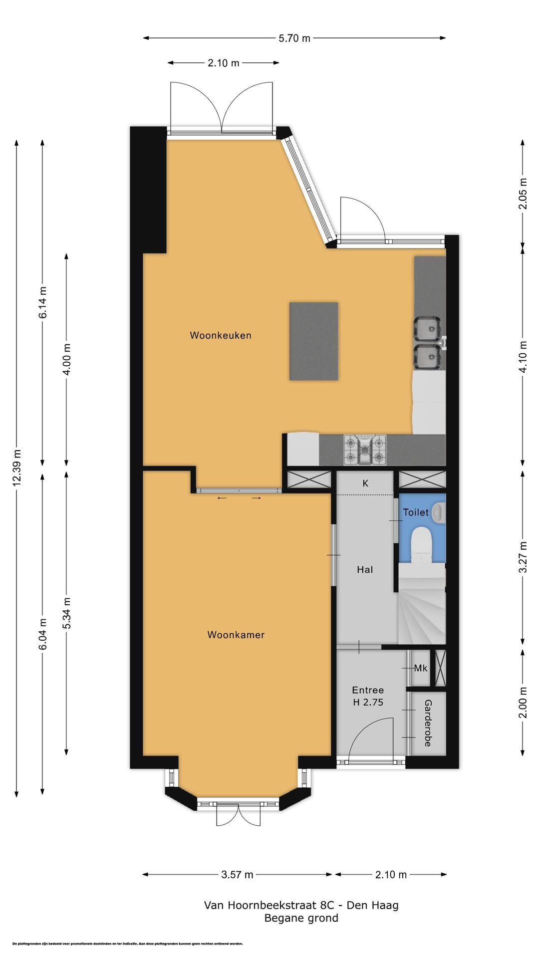 Foto 62 van Van Hoornbeekstraat 8-C