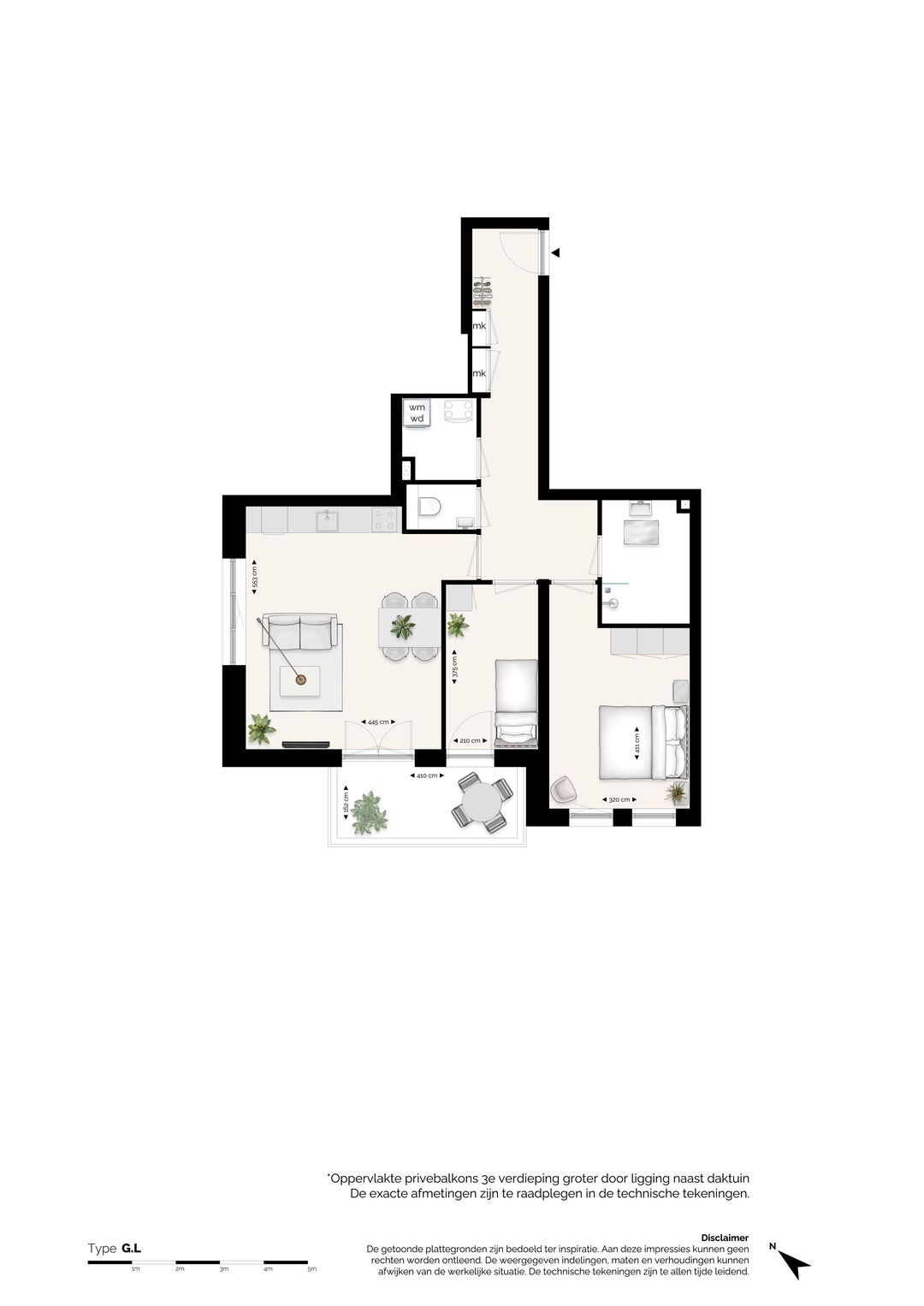 Foto 1 van Driekamer appartementen met uitzicht (Bouwnr. G.06.211)