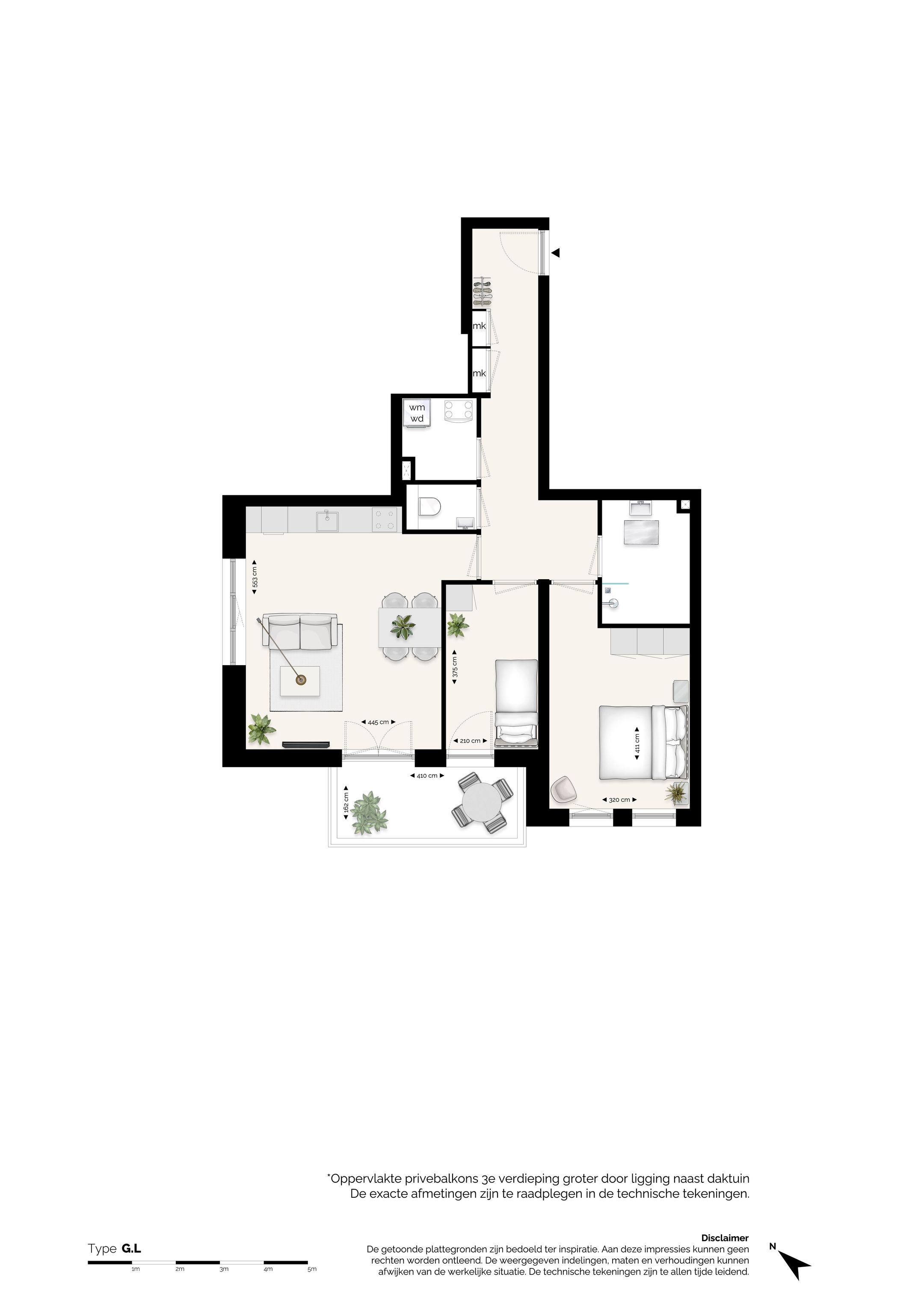 Driekamer appartementen met uitzicht (Bouwnr. G.06.211)  false