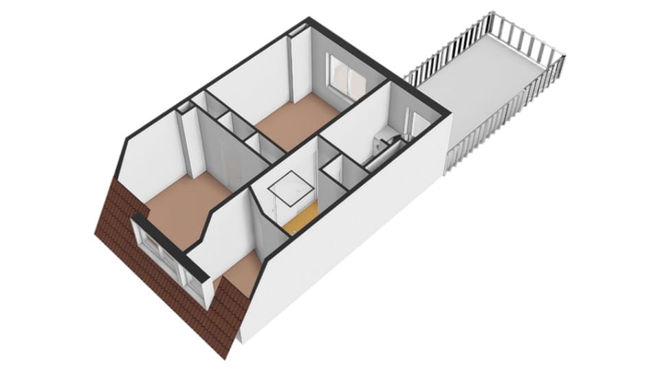 Charming upper-floor apartment with sunny rooftop terrace in popular Tuinwijk, Utrecht — 44