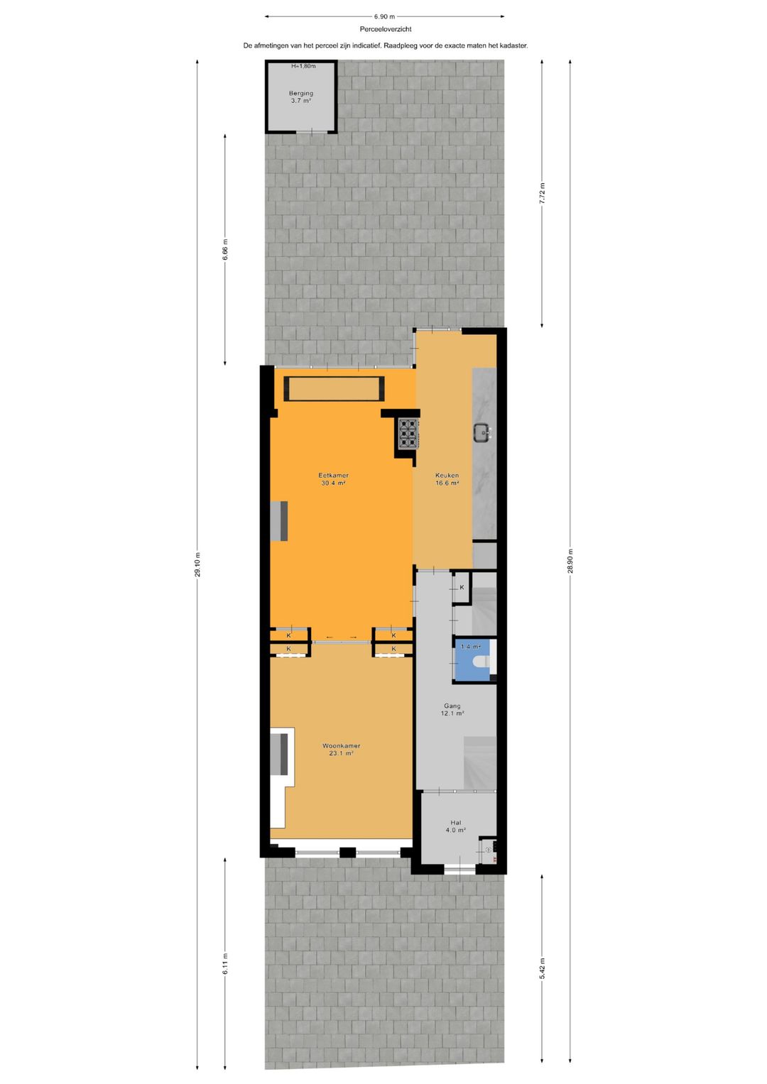 Spacious Townhouse with 7 Bedrooms in Benoordenhout — 47