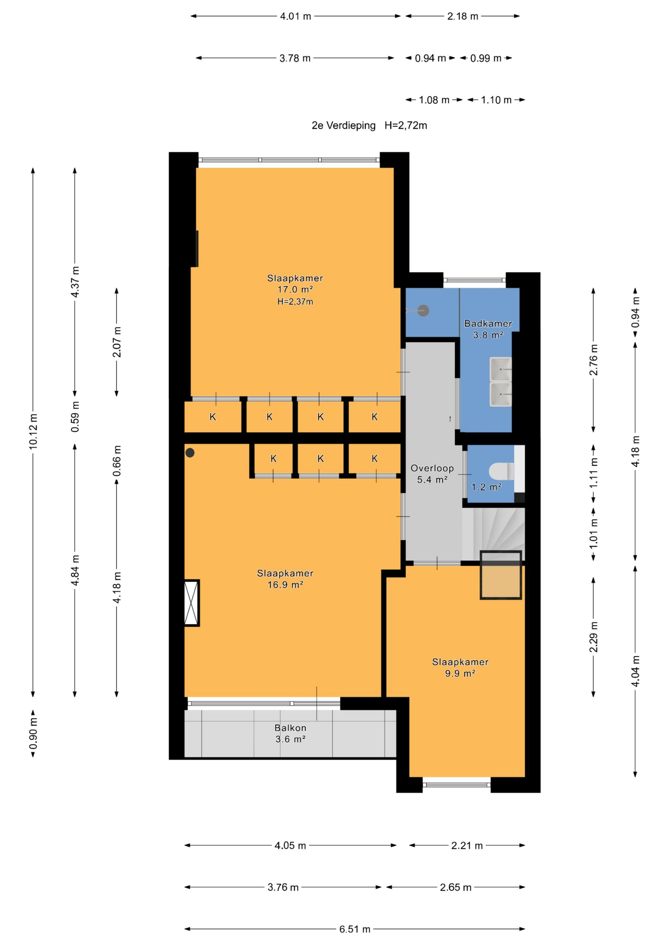 Spacious Townhouse with 7 Bedrooms in Benoordenhout — 33