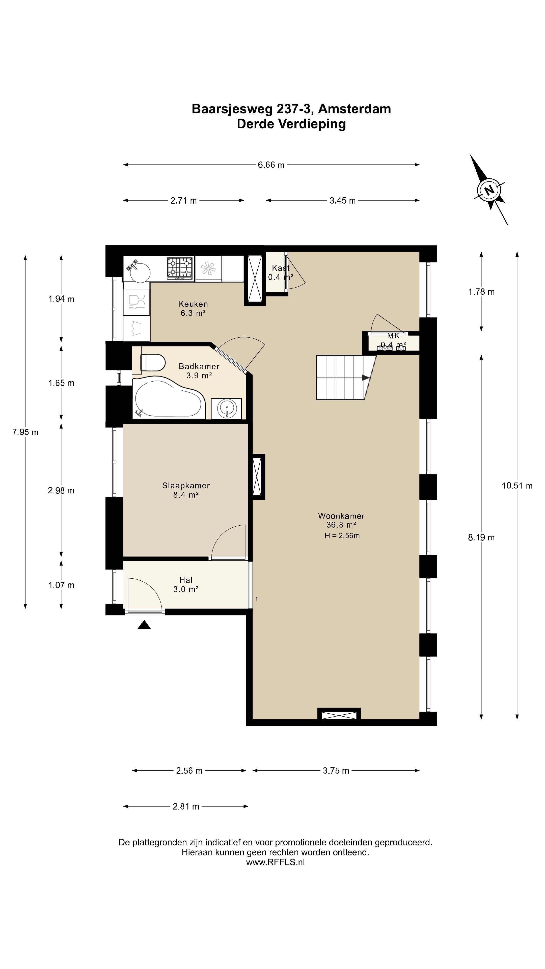 Foto 36 van Baarsjesweg 237-3