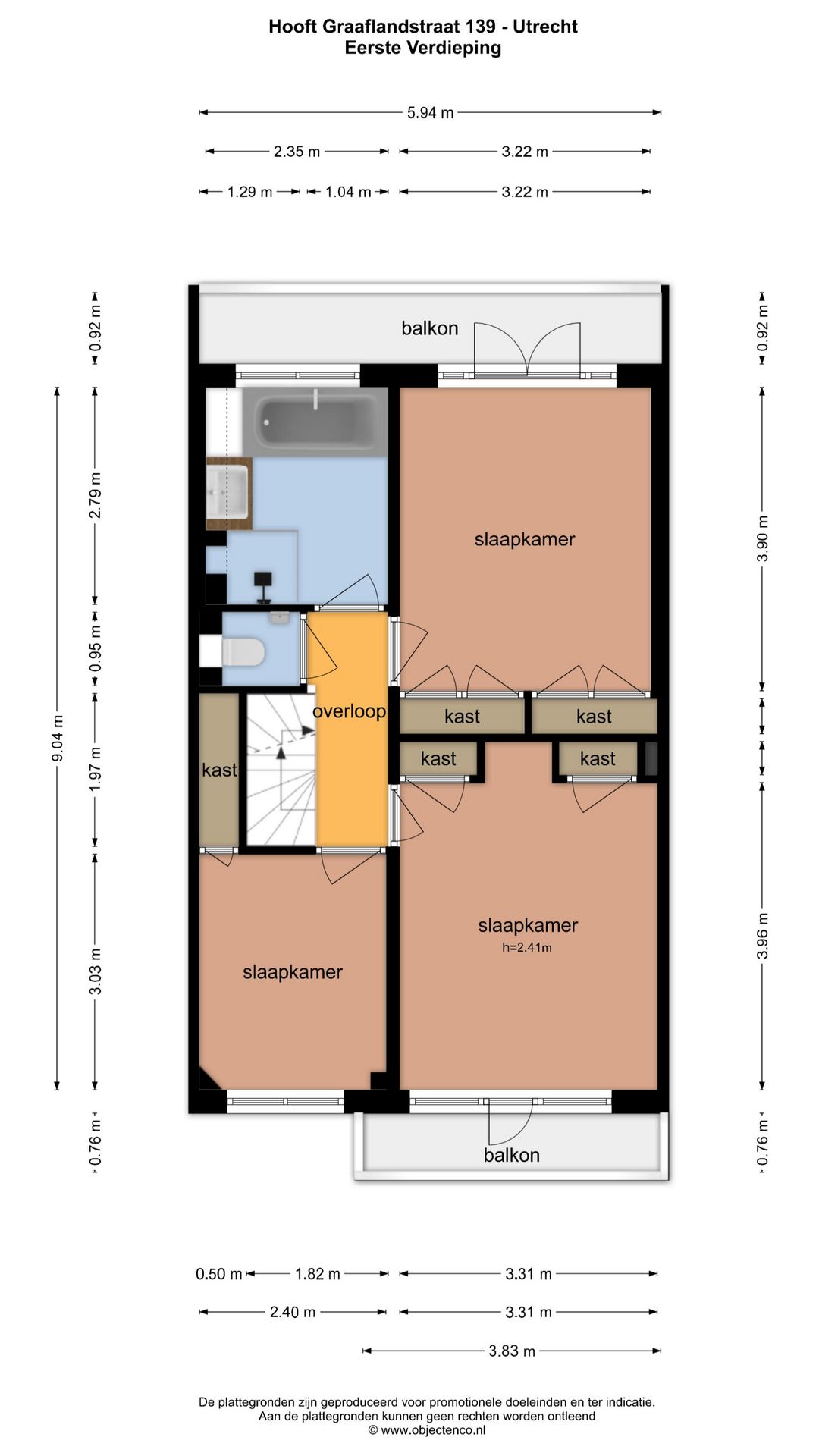 Foto 58 van Hooft Graaflandstraat 139