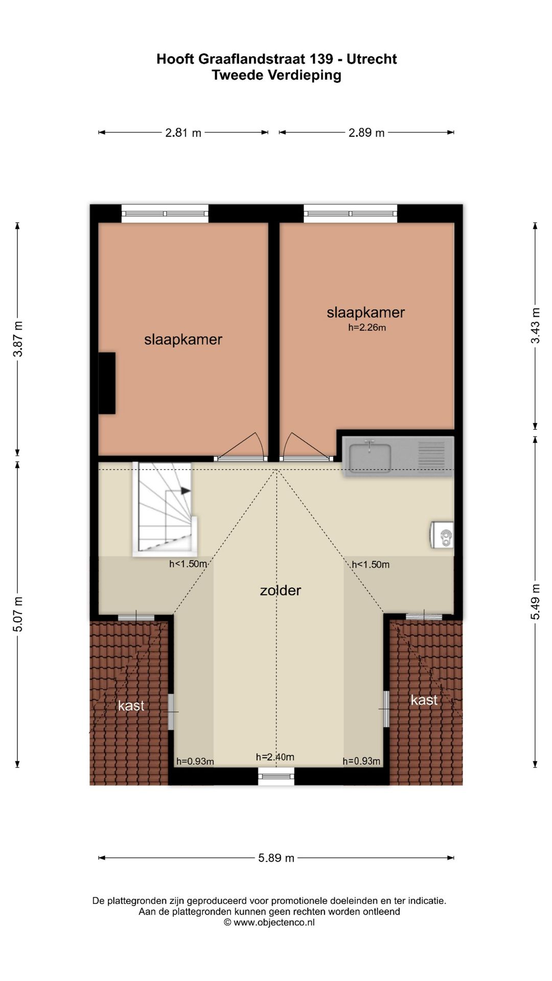 Foto 59 van Hooft Graaflandstraat 139