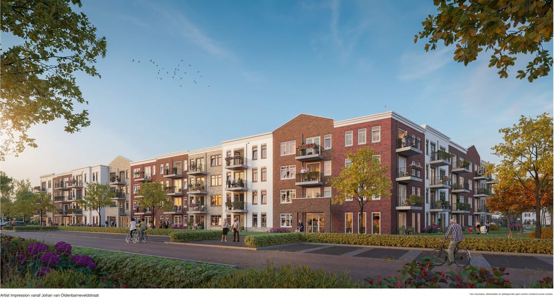 Foto 1 van J van Oldenbarneveldtstr 1-A3