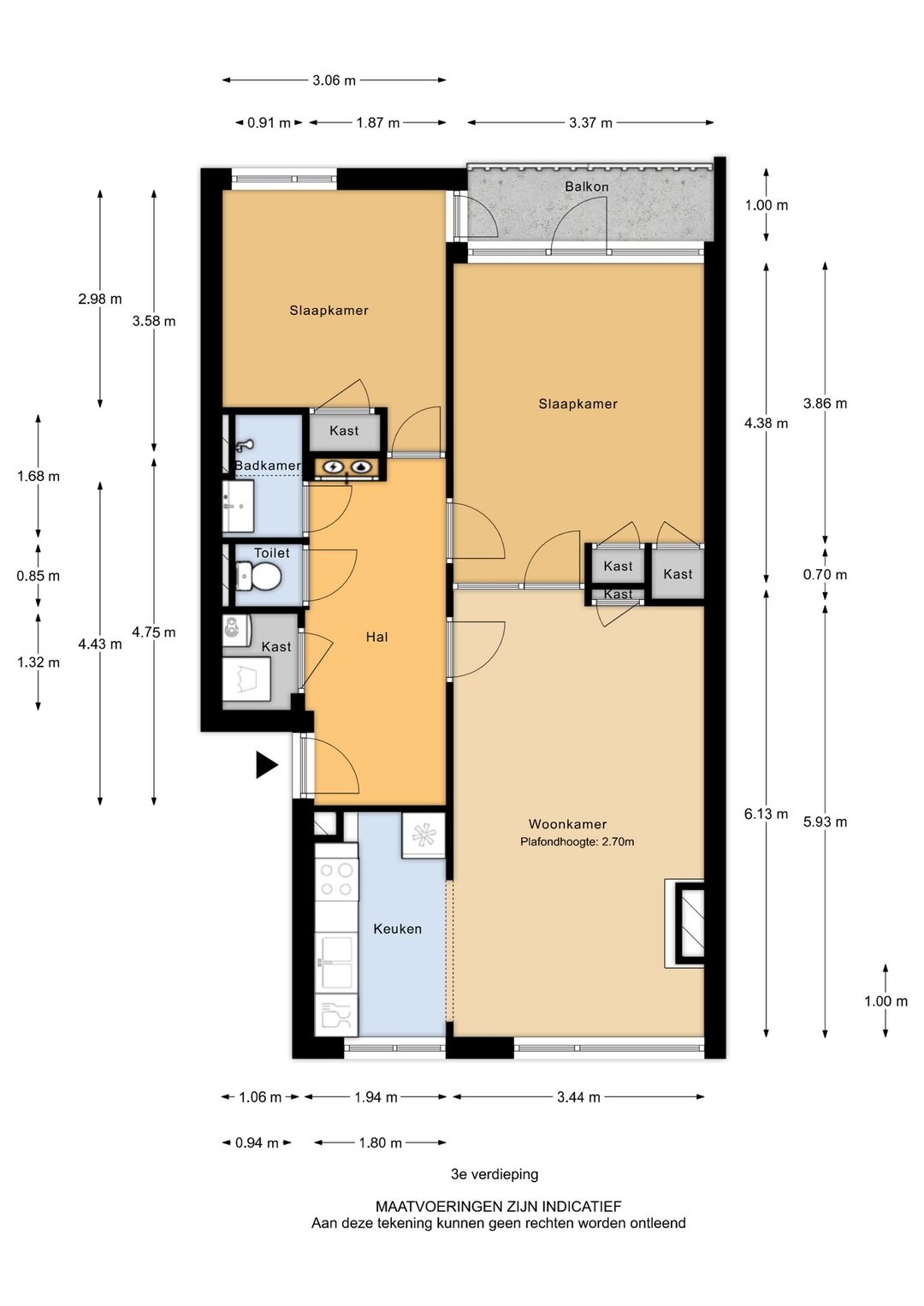 Foto 23 van Goudsewagenstraat 18-D