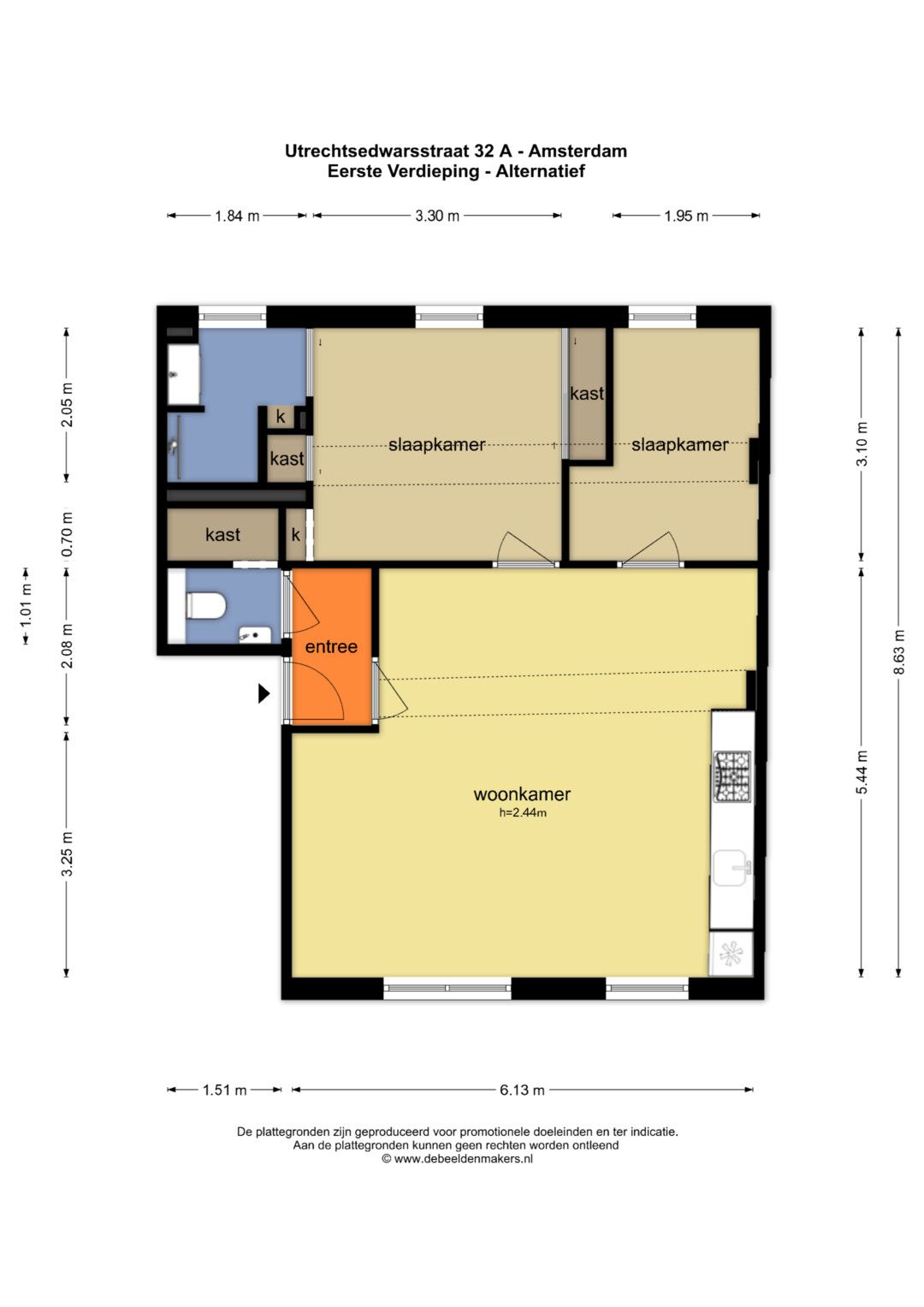 Foto 38 van Utrechtsedwarsstraat 32-A