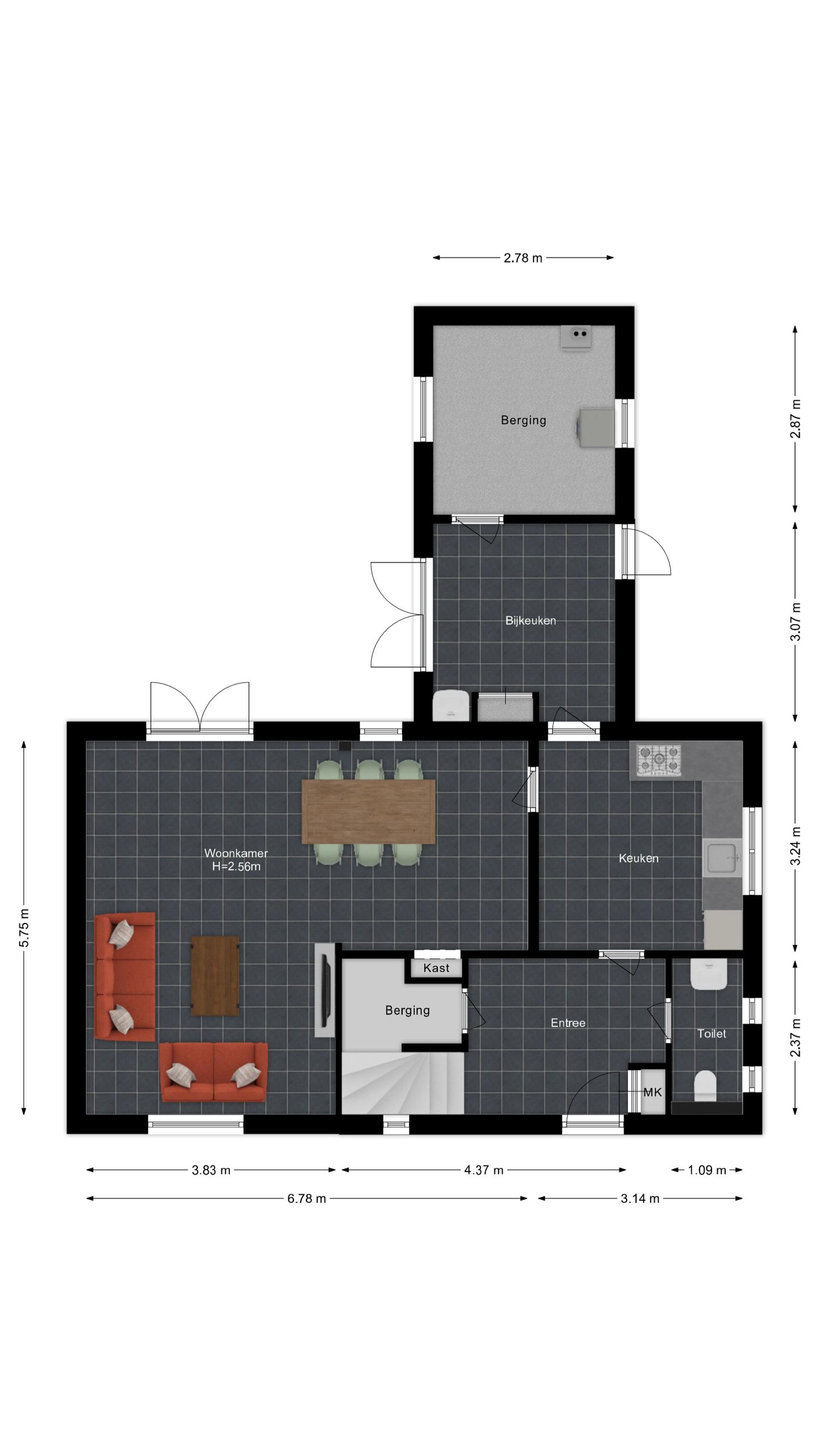 Versatile Detached Family Home with Independent Living Unit in Central Cuijk — 55
