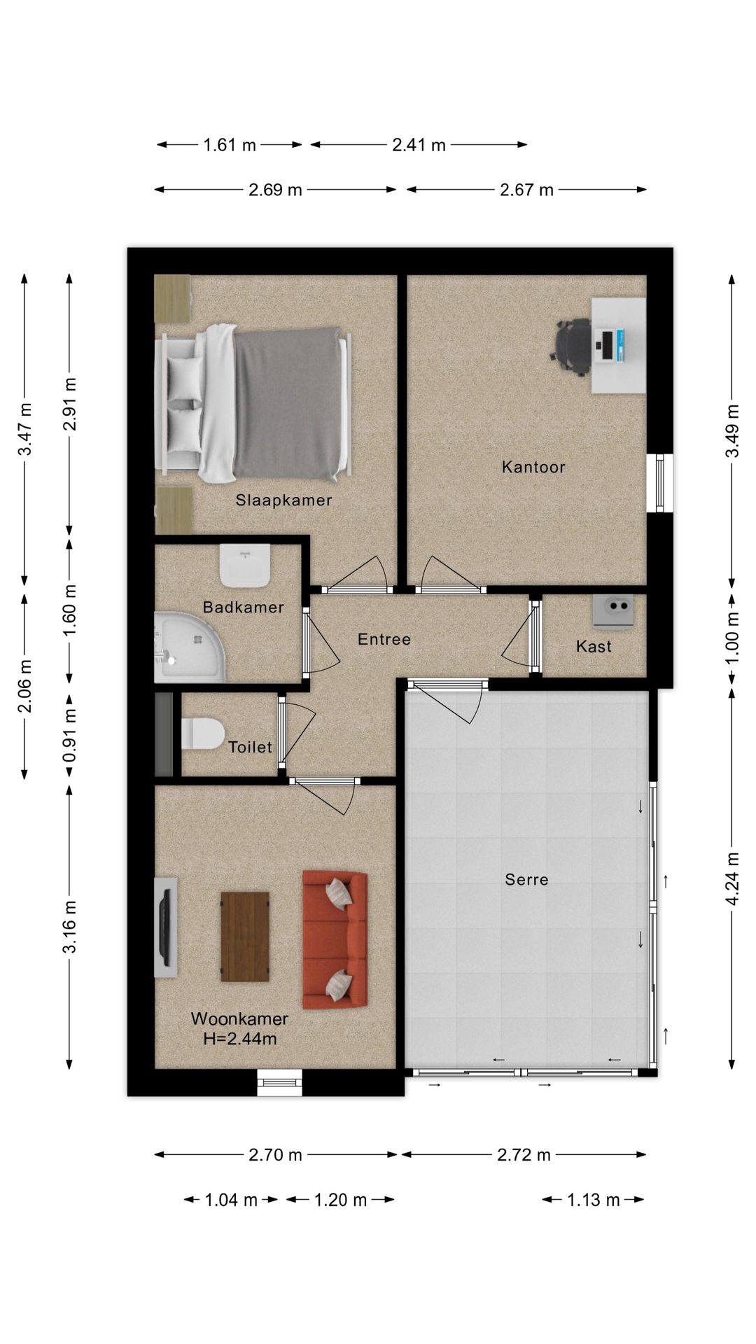 Versatile Detached Family Home with Independent Living Unit in Central Cuijk — 56