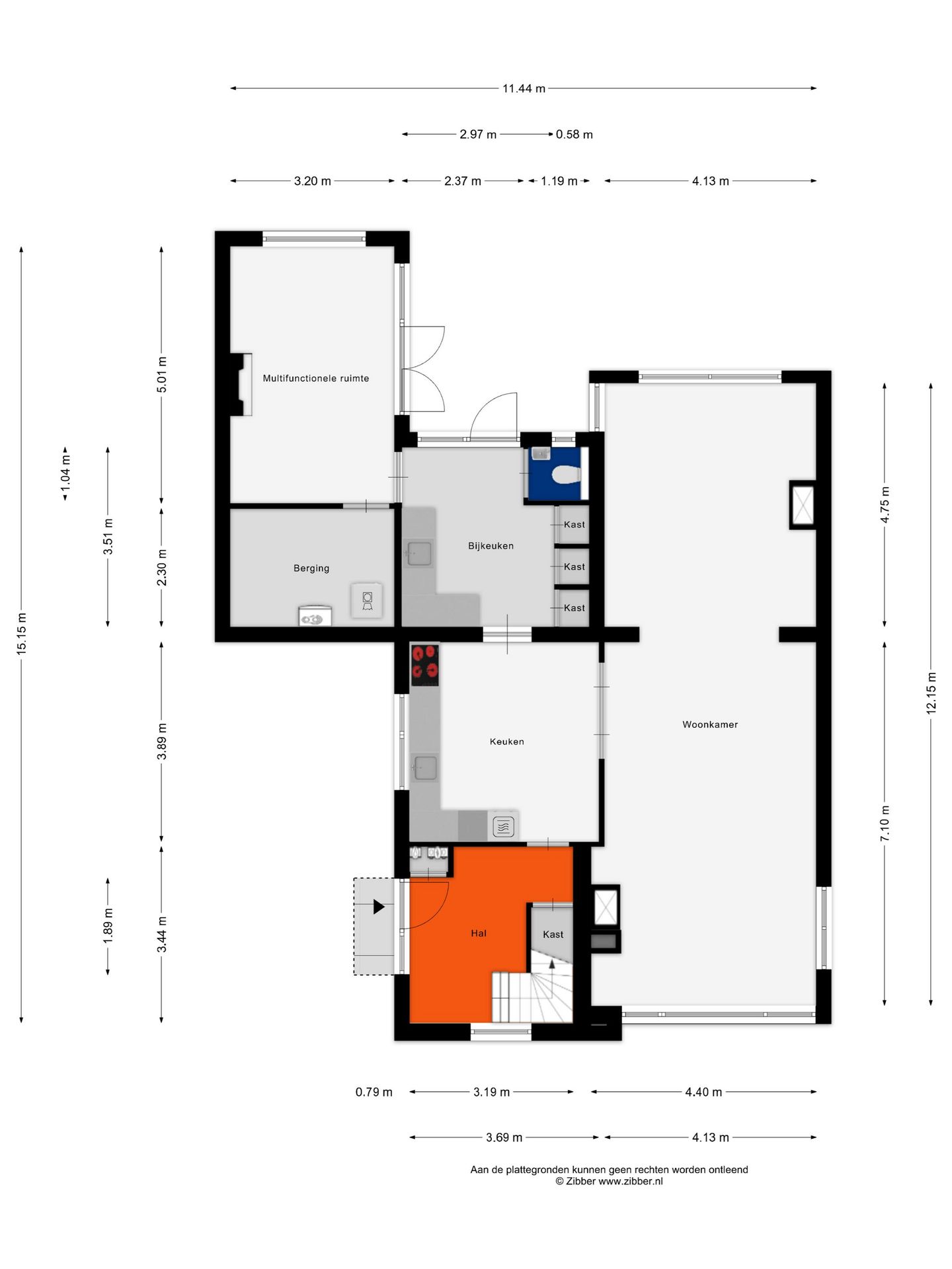 Surprisingly spacious and light detached family home with garden room — 50