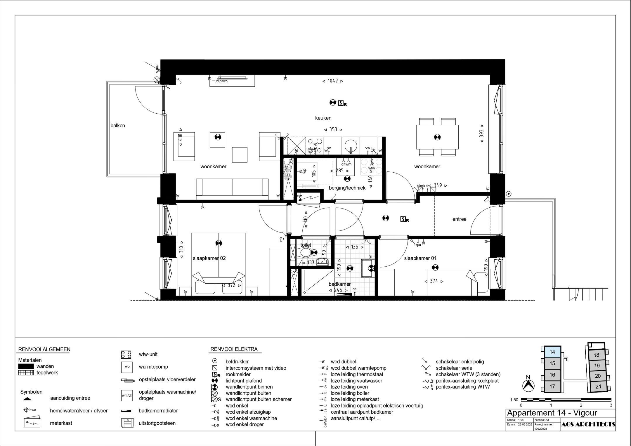 Modern Corner Apartment with Balcony in New Mon Amie Development — 6