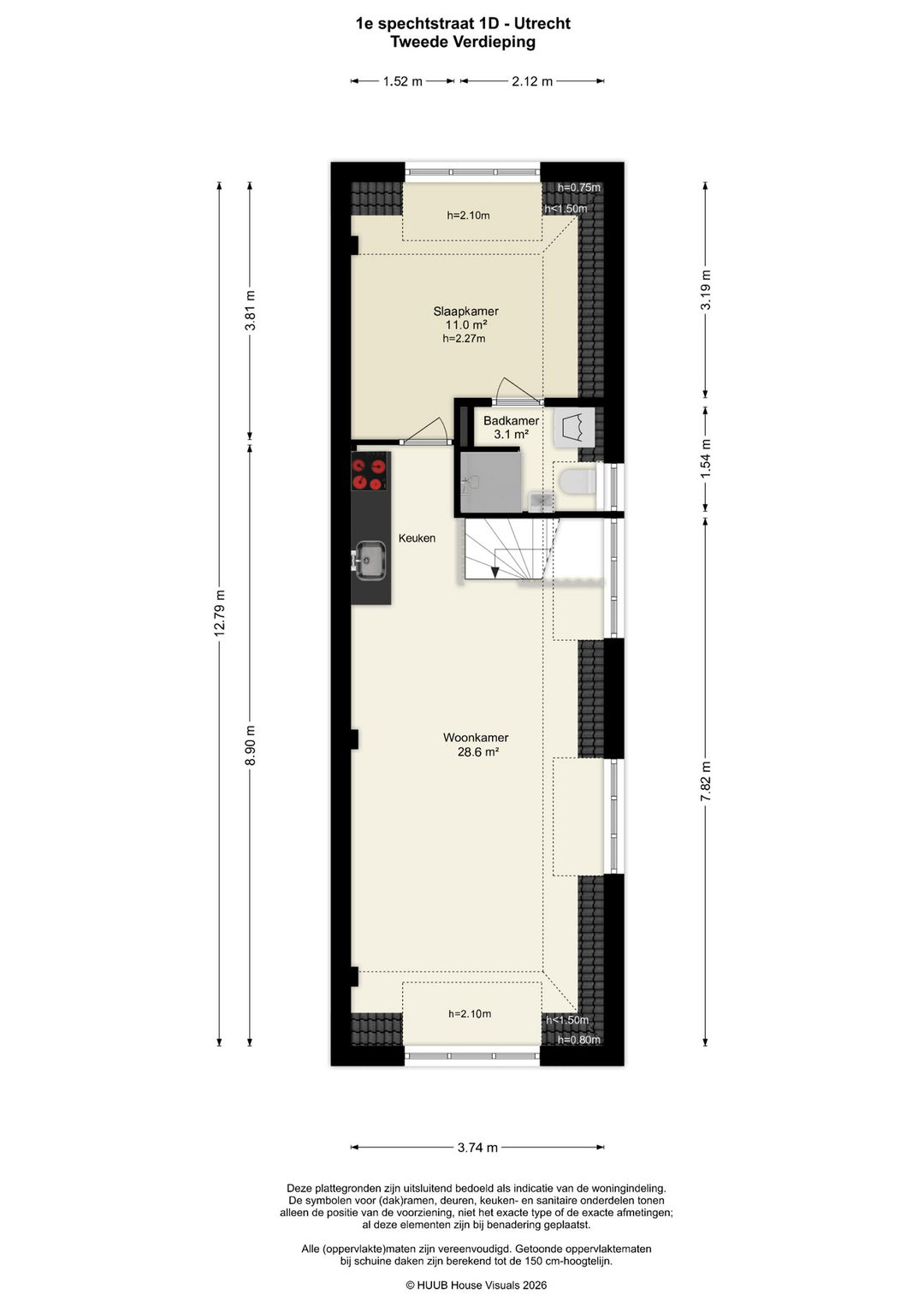 Foto 26 van 1e Spechtstraat 1-D