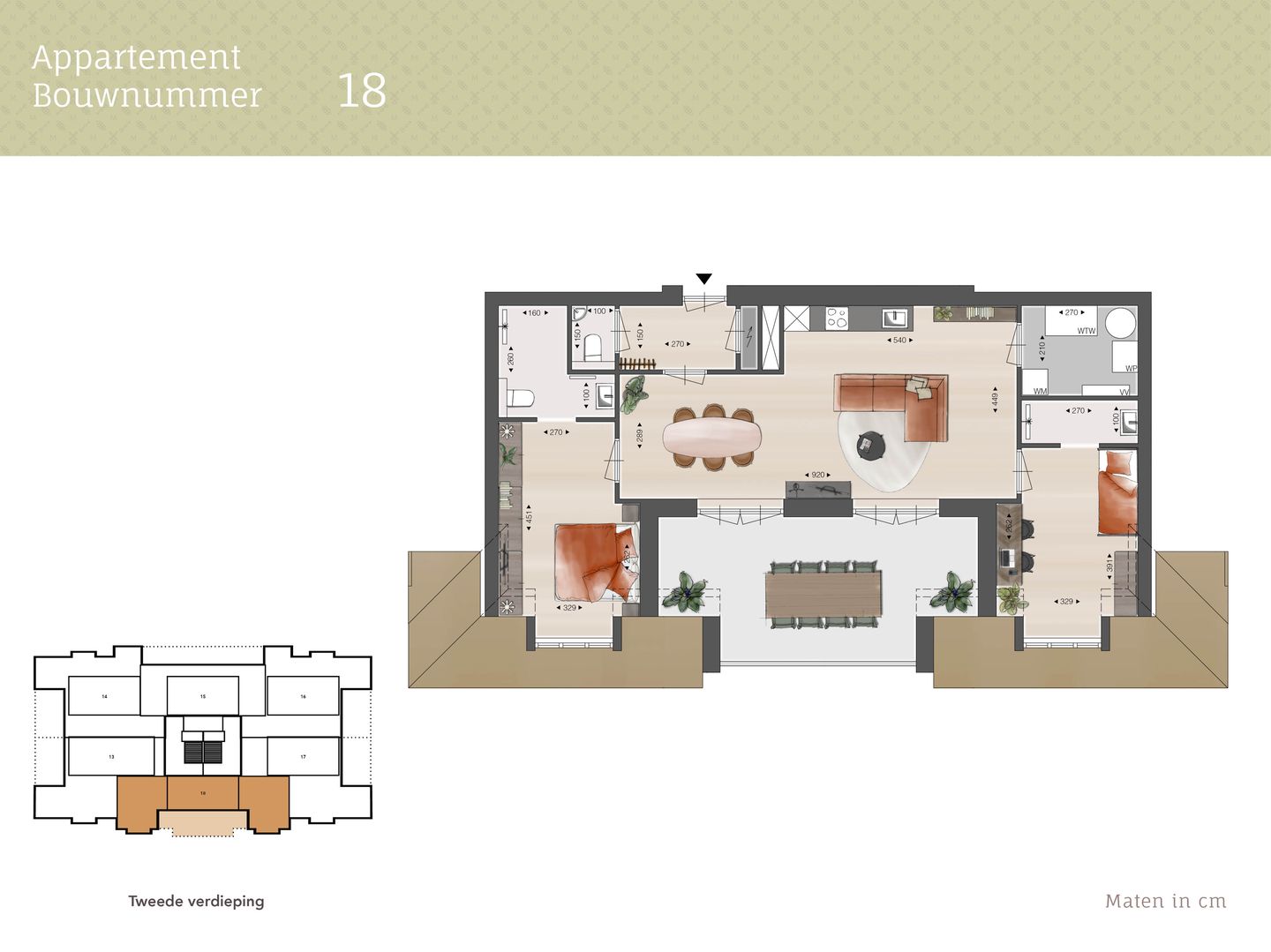 Photo 5 of 3-kamer appartement (Bouwnr. 18)