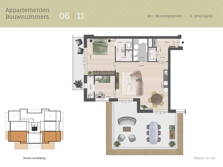Foto 5 van 3-kamer appartement (Bouwnr. 11)
