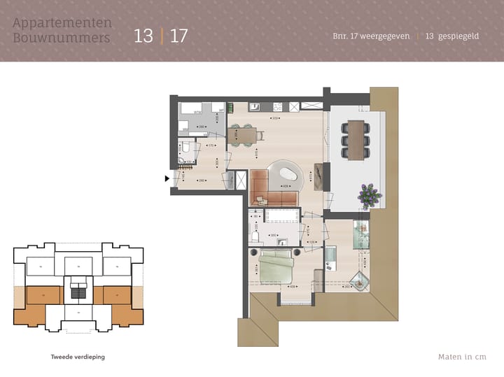 Foto 5 van 3-kamer appartement (Bouwnr. 13)