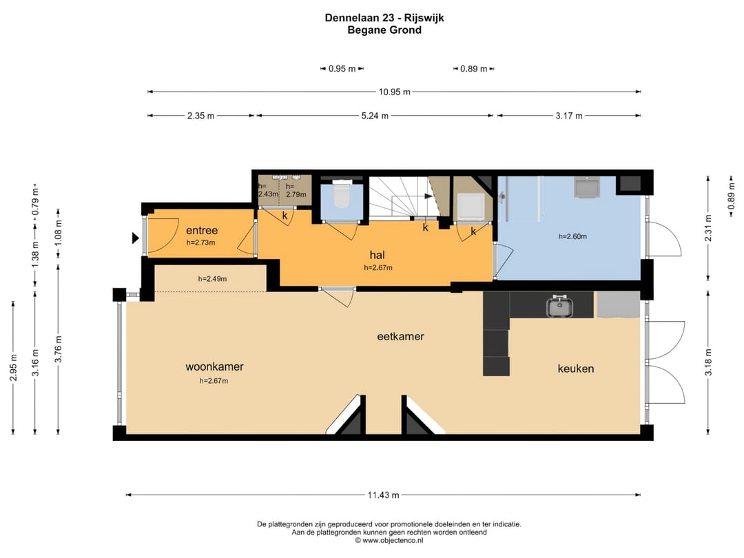 Ground Floor Apartment with South-Facing Garden and Work Space in Rijswijk Rembrandtkwartier — 28