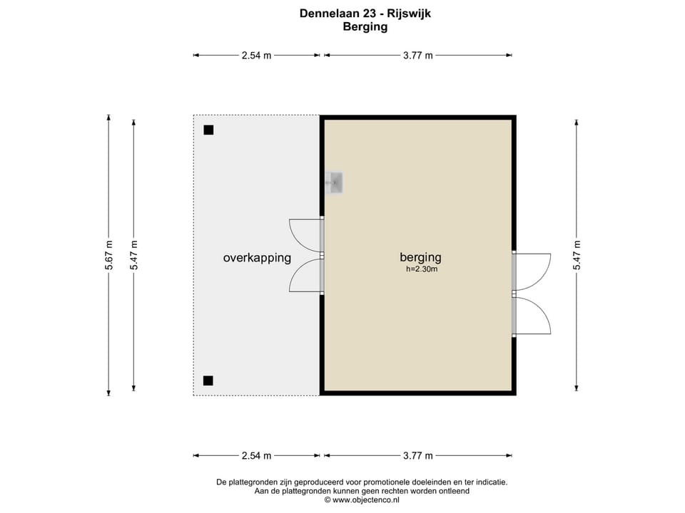 Ground Floor Apartment with South-Facing Garden and Work Space in Rijswijk Rembrandtkwartier — 29