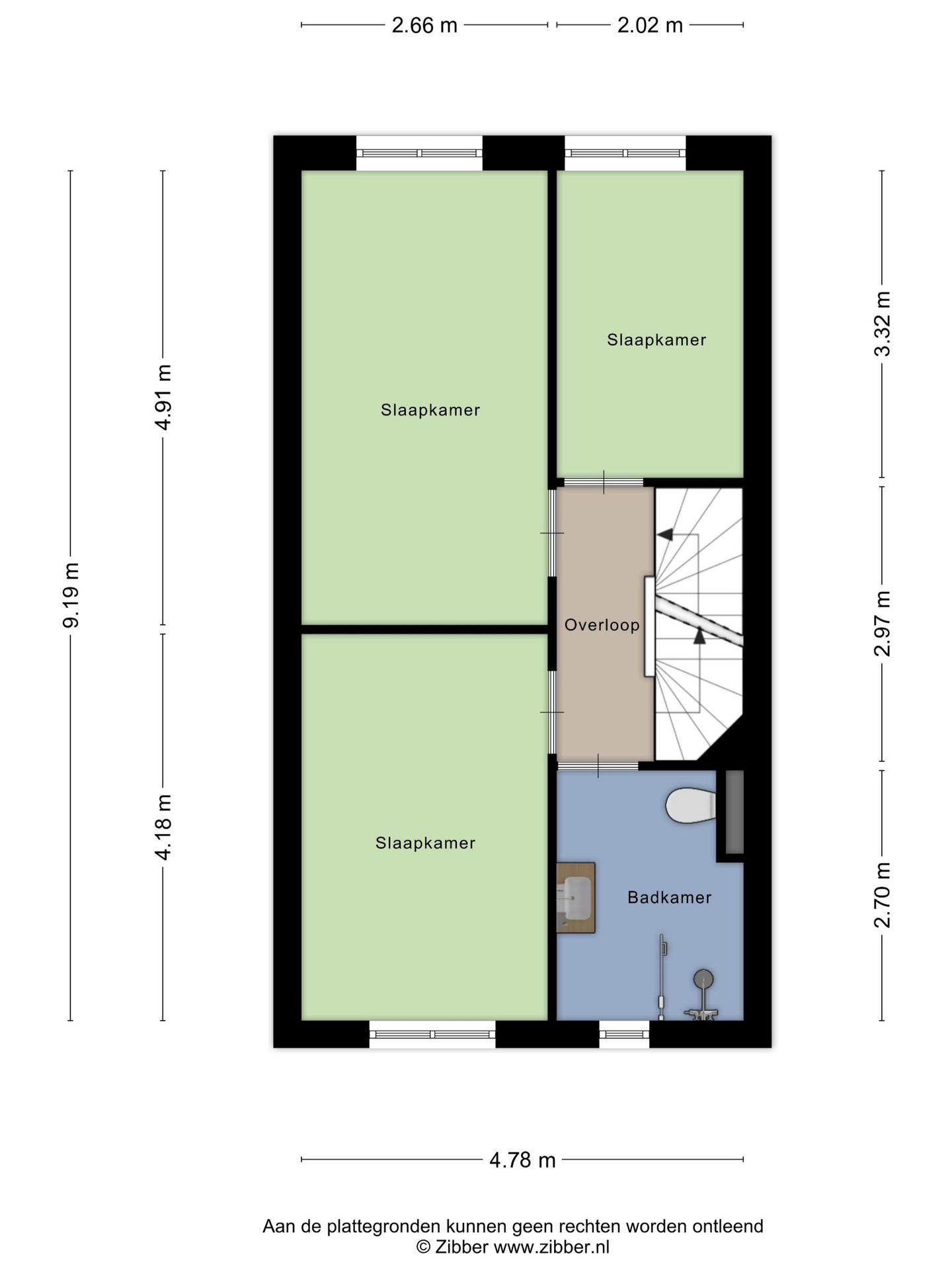 Modern terraced home in Zeeland with spacious attic and south-facing garden — 50
