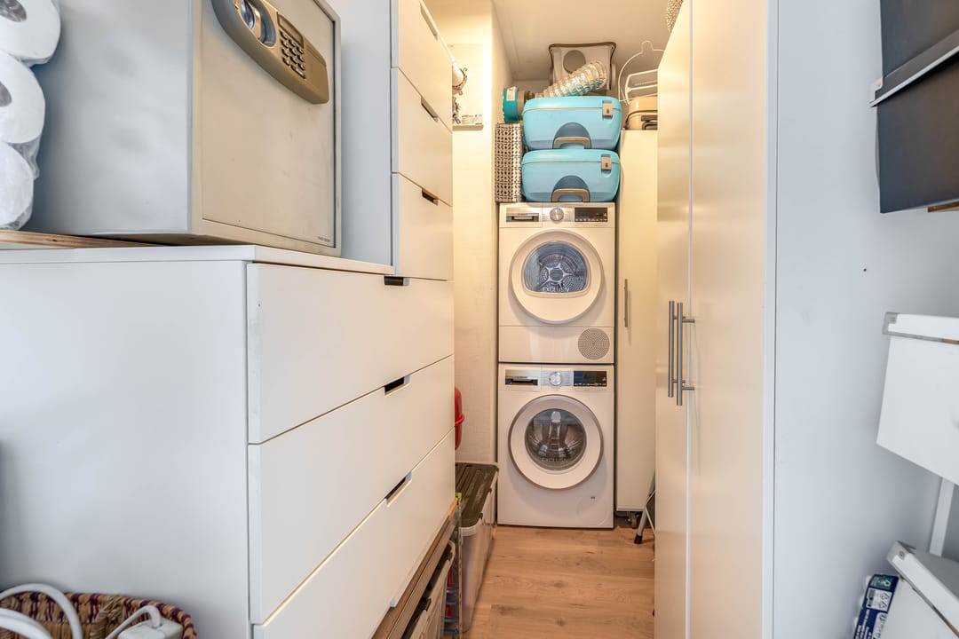 Spacious 3-bedroom apartment with green views and private parking — 32