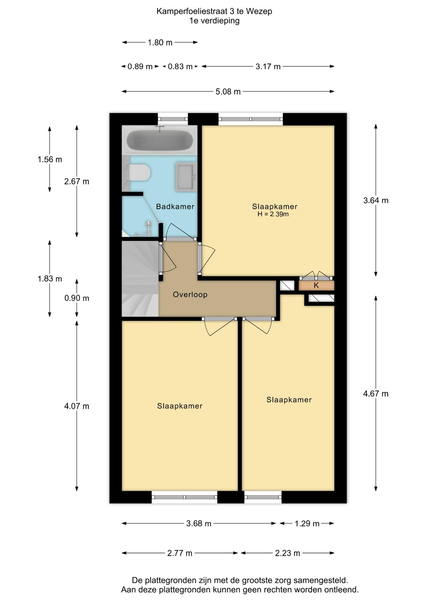 Spacious Corner Home with Garage and Energy Label A in Wezep — 48