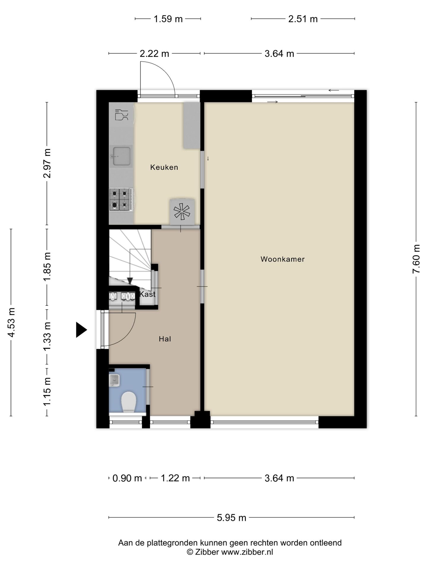 Surprisingly spacious semi-detached house with four bedrooms and west-facing garden — 35