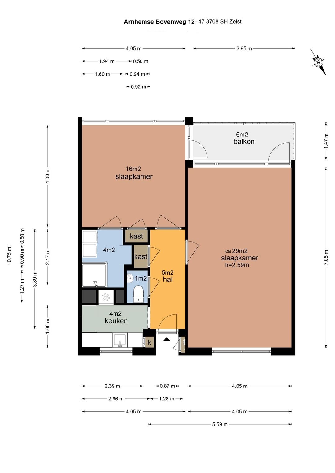 Foto 23 van Arnhemse Bovenweg 12-2