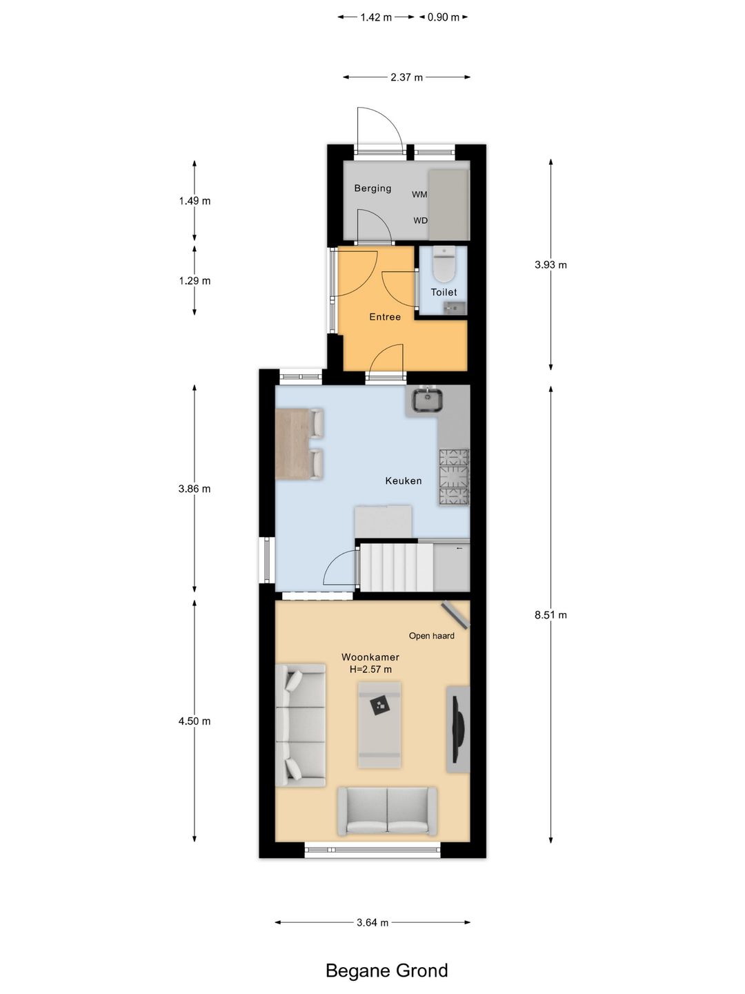 Well-maintained corner home with deep garden and attic conversion in Winterswijk — 53