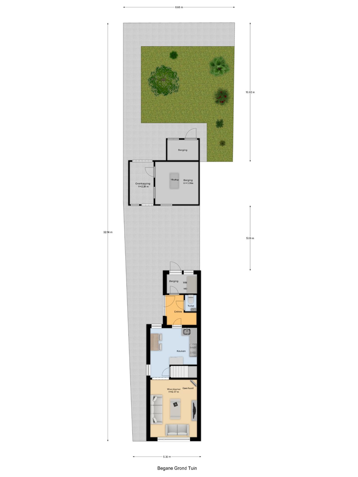 Well-maintained corner home with deep garden and attic conversion in Winterswijk — 55