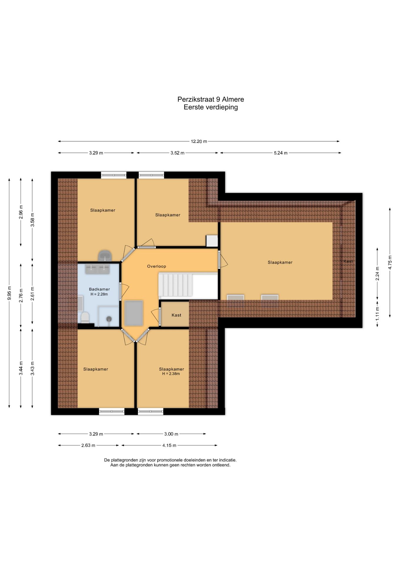 Foto 75 van Perzikstraat 9