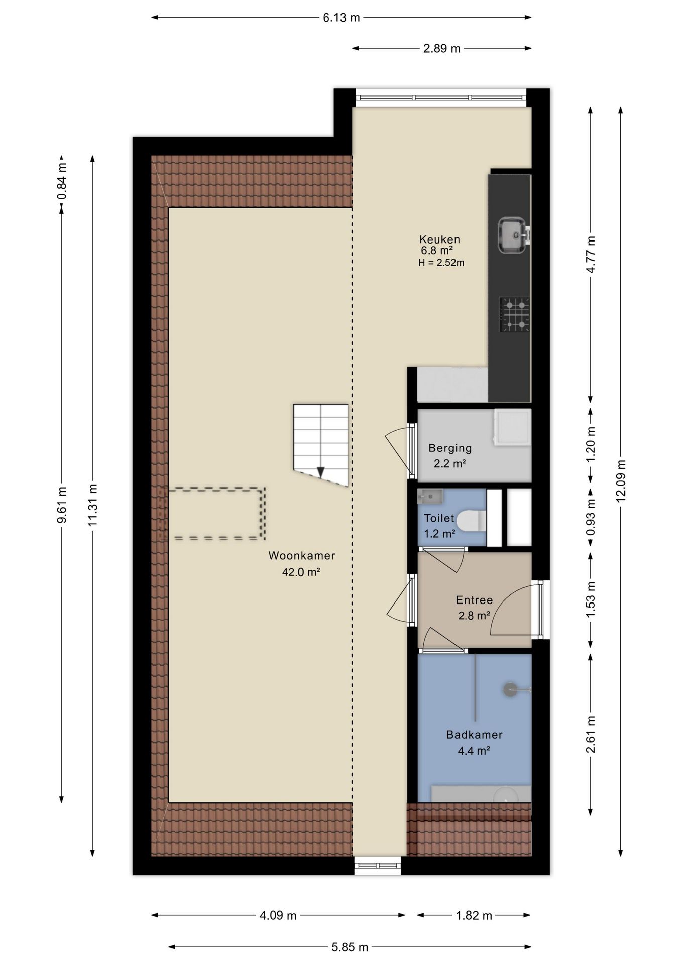 Foto 34 van Vlasakkerweg 12-B