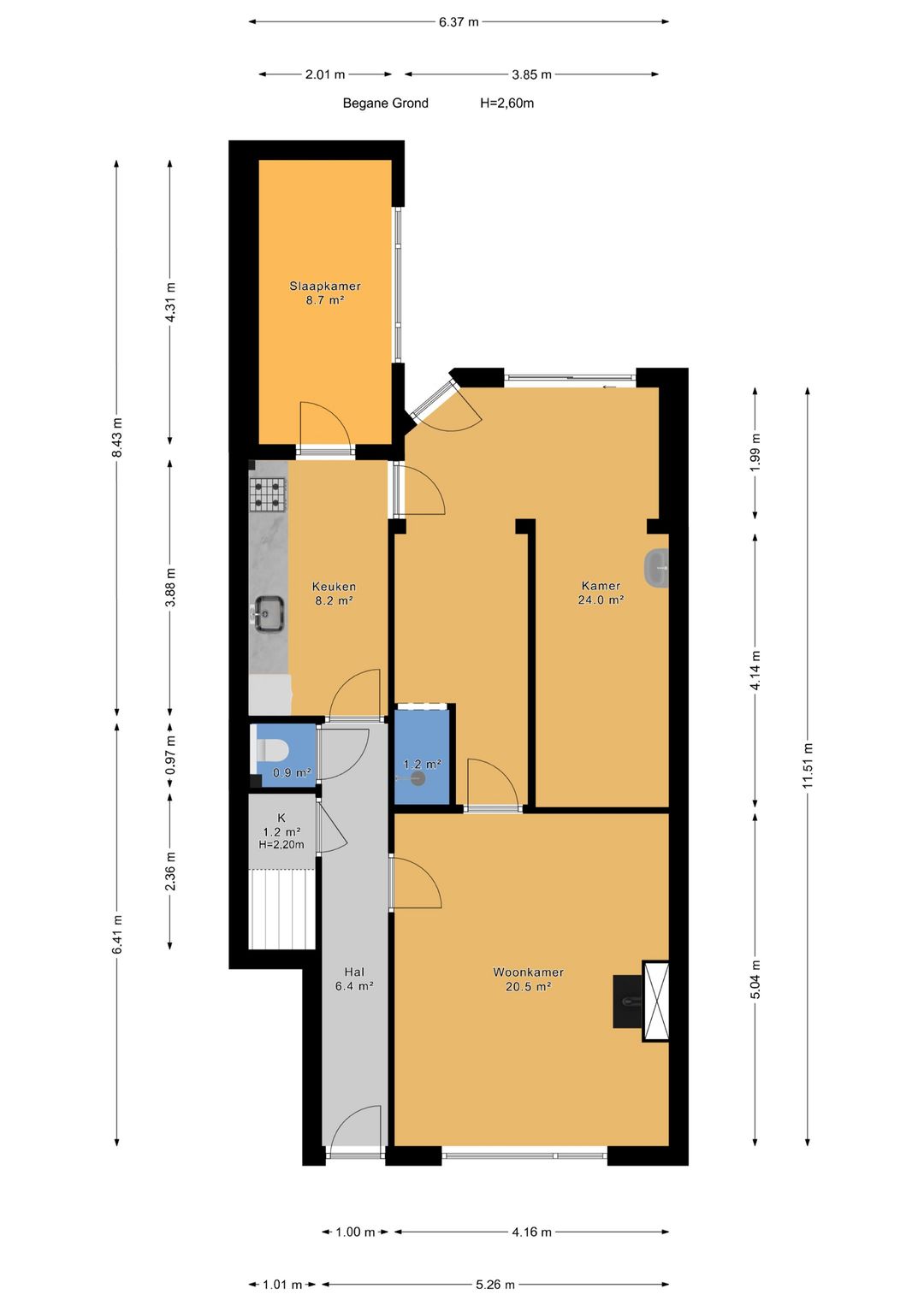 Foto 32 van Burgemeester Waldeckstraat 14