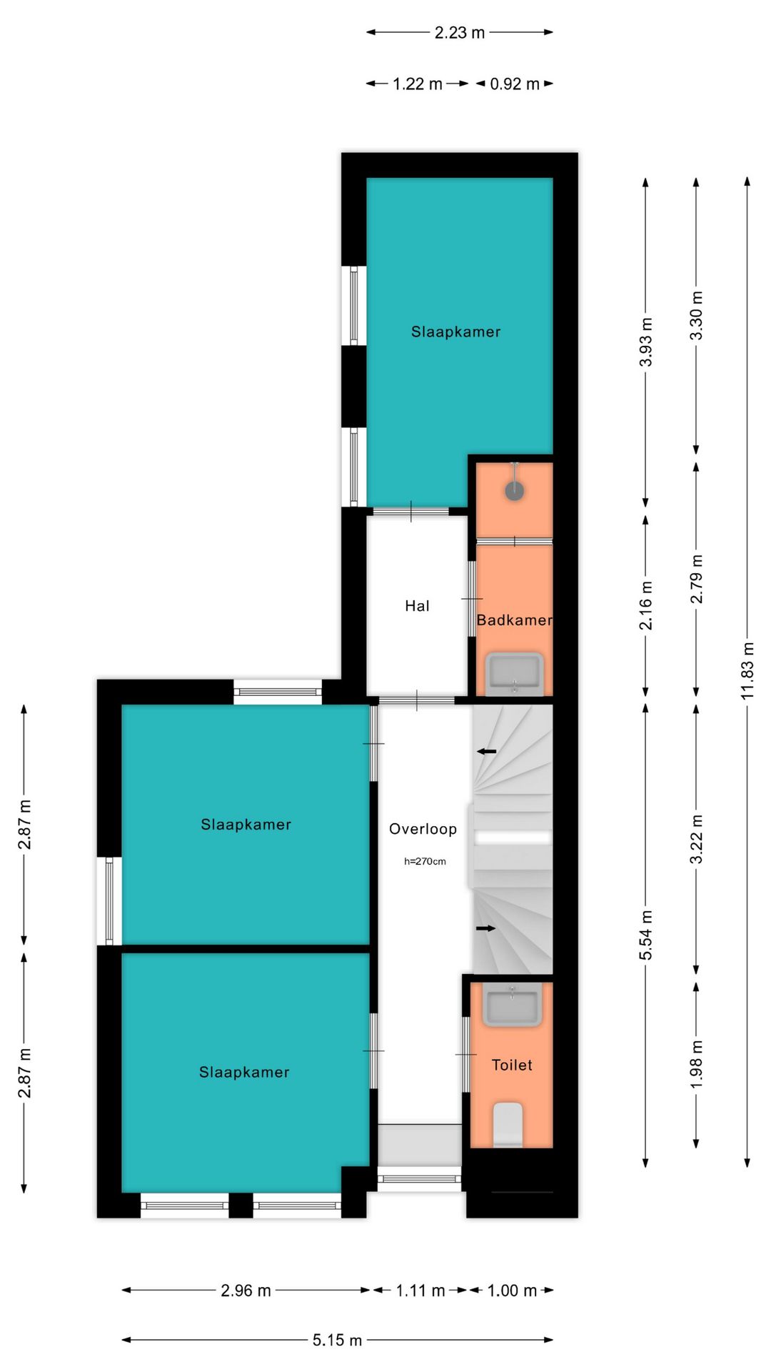 Spacious corner home with private garden and rooftop terrace in Woerden city center — 40