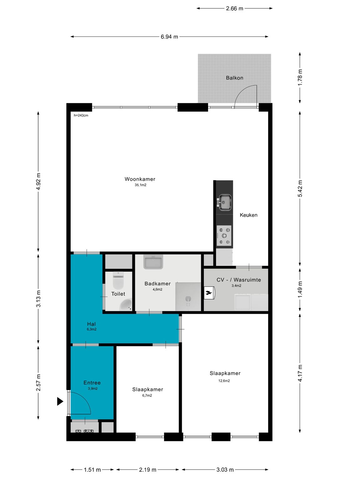 Foto 31 van Mercuriusstraat 76