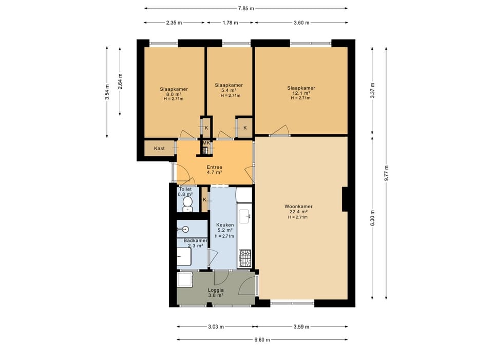 Foto 25 van Senefelderstraat 7-1