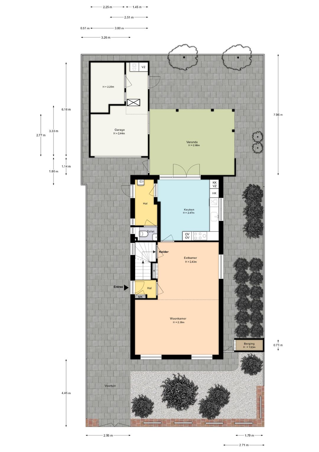 Modernized 1930s Detached Home with Garage, Veranda and South-Facing Garden — 52