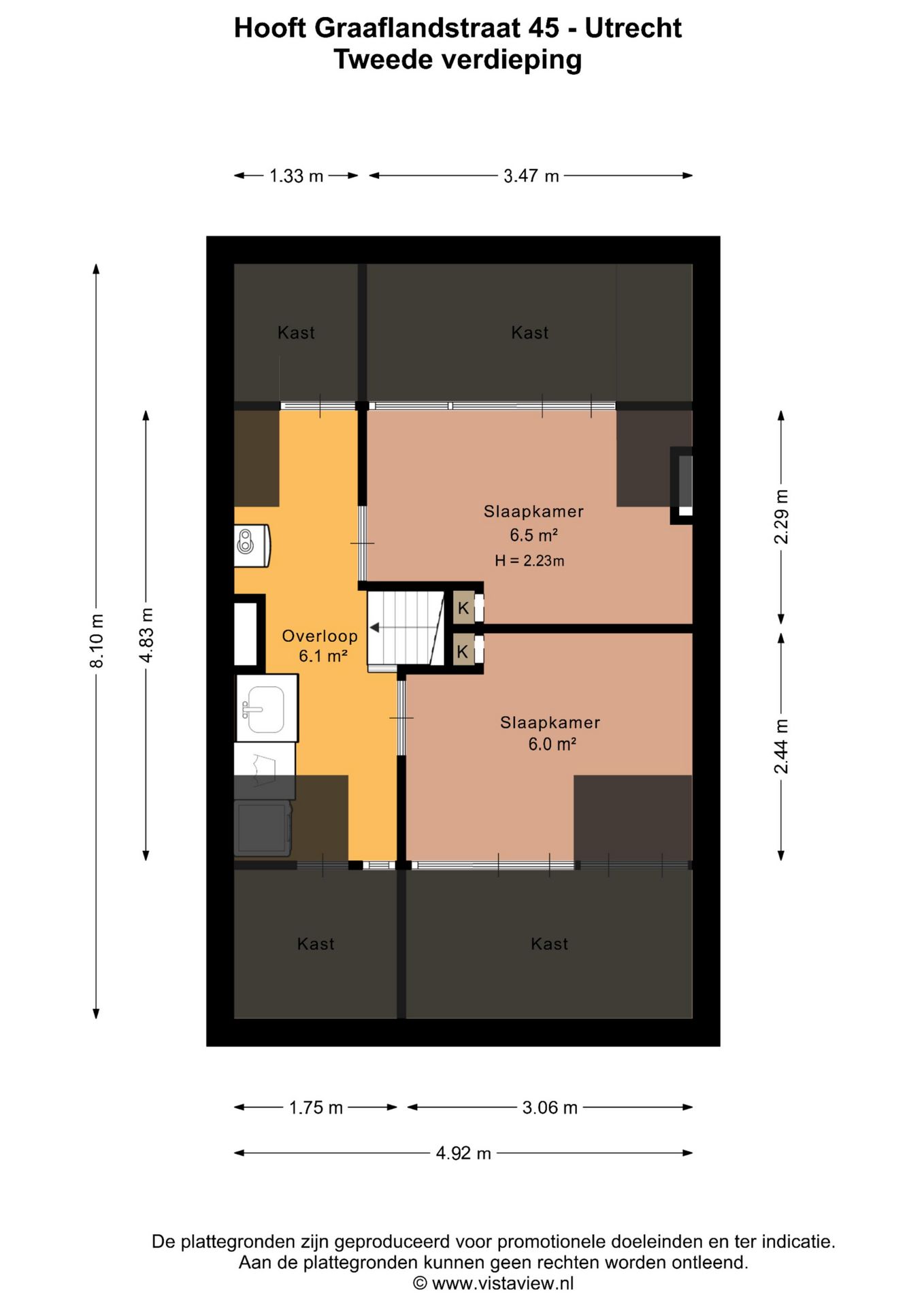 Foto 33 van Hooft Graaflandstraat 45