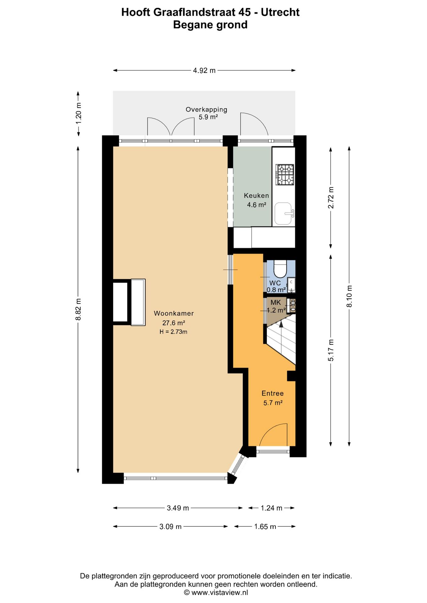 Foto 29 van Hooft Graaflandstraat 45