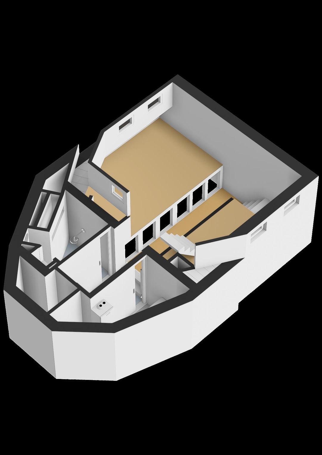 Spacious houseboat with panoramic water views on KNSM Island — 52