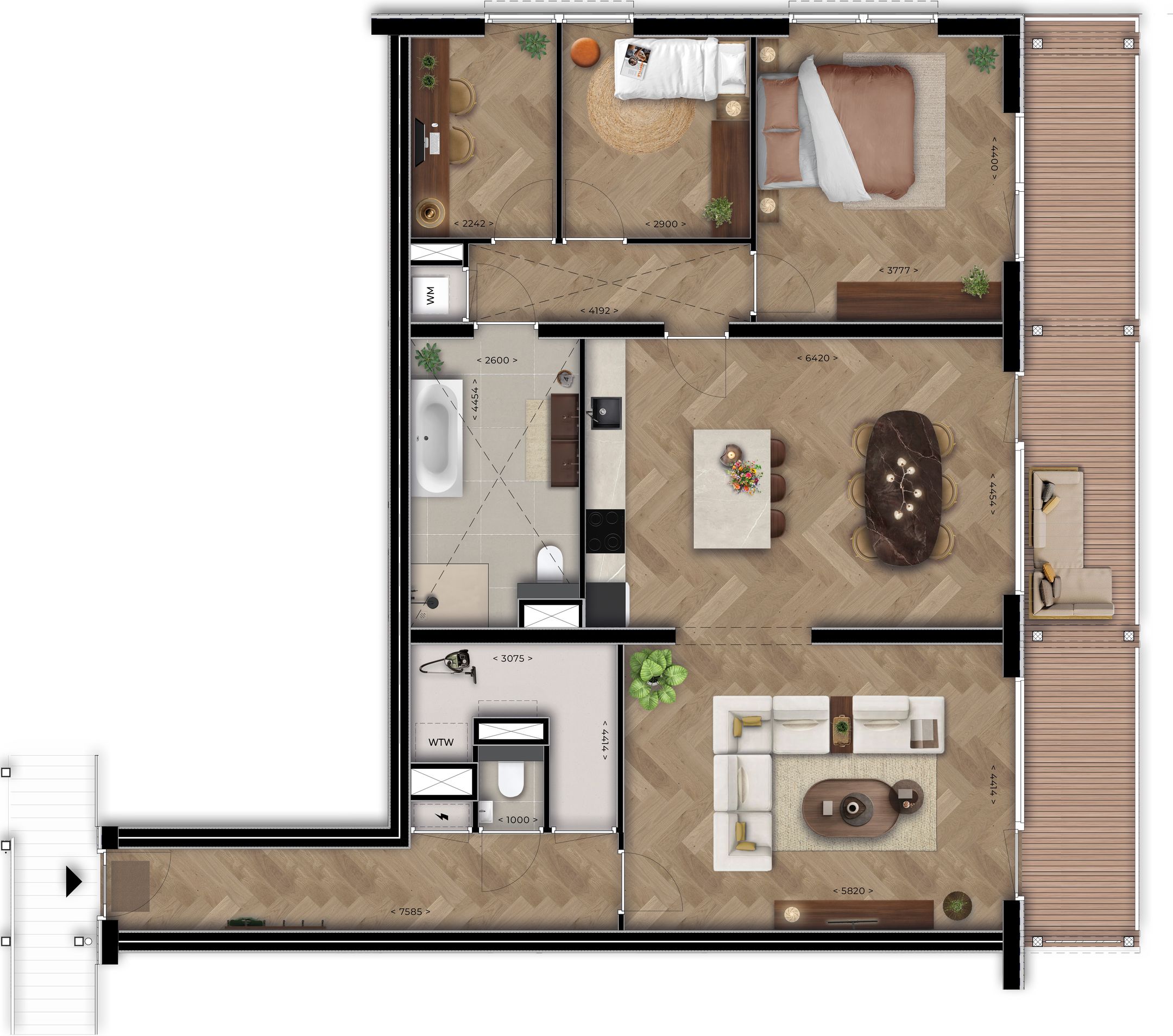 Foto 3 van Type A (Bouwnr. 42)